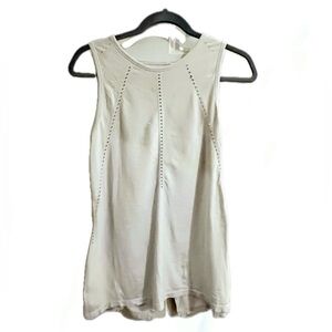 Athleta white tank XS